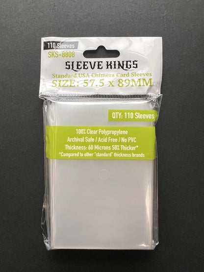 Sleeve Kings - 110 x Standard Usa Chimera Card Sleeves 57.5mm X 89mm