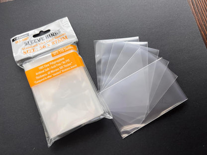 Sleeve Kings Standard USA Card Sleeves (56x87mm) - 110 Pack, 60 Microns,Yellow