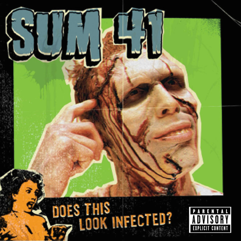Vinile Sum 41 - Does This Look Infected? (Green & Blue Vinyl)