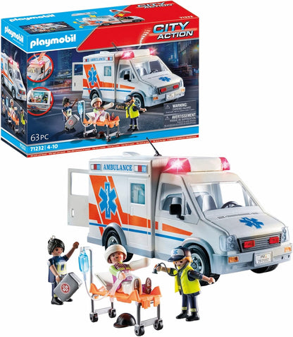 Playmobil 71232 City Life Hospital Ambulance
