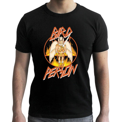 RICK AND MORTY - Tshirt Birdperson man SS black