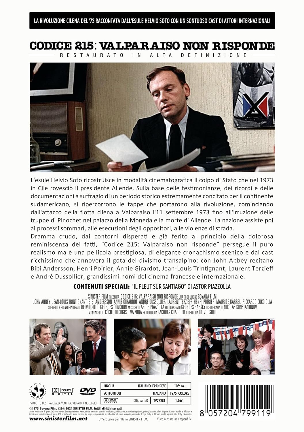 Codice 215 Valparaiso Non Risponde - (Italian Import)