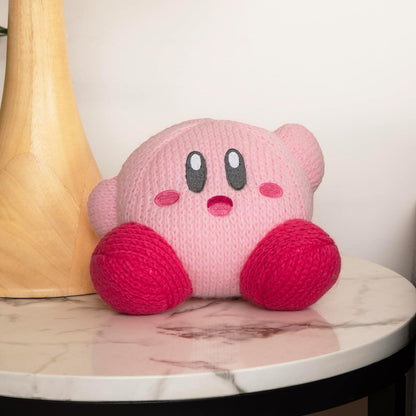 TOMY Nuiguru Knit - Kirby™ - Waving Kirby - Plush Toy - 6 Inch