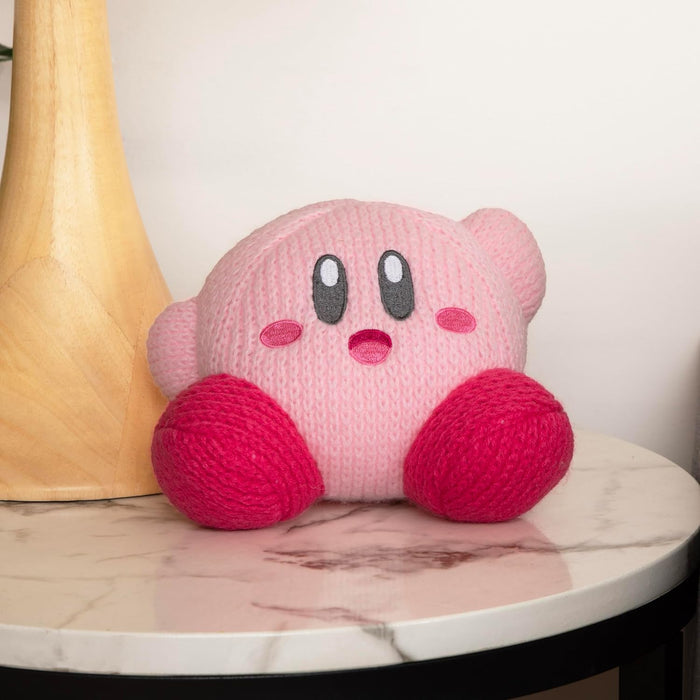 TOMY Nuiguru Knit - Kirby™ - Waving Kirby - Plush Toy - 6 Inch