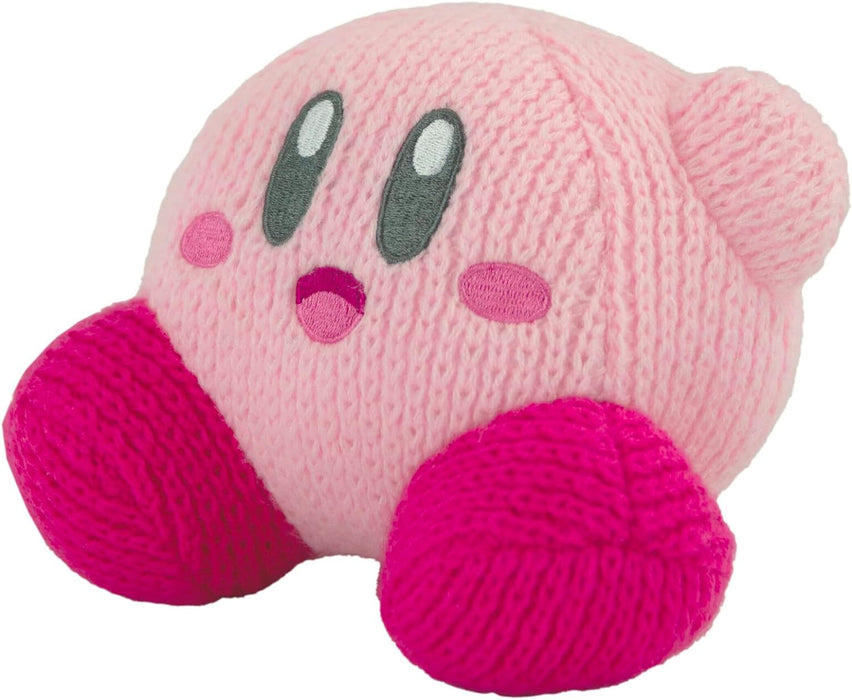 TOMY Nuiguru Knit - Kirby™ - Waving Kirby - Plush Toy - 6 Inch