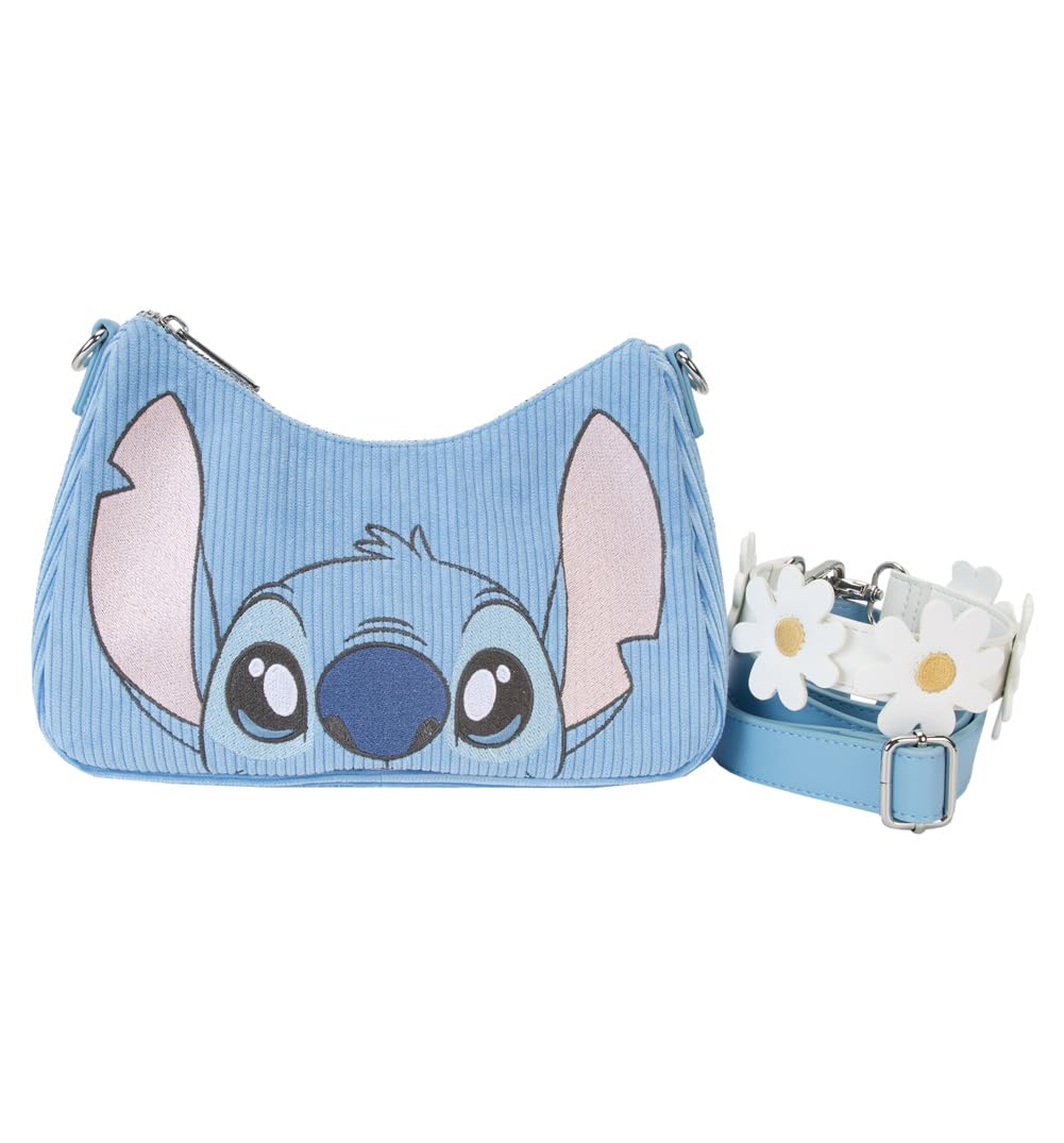 Loungefly Disney Lilo and Stitch Springtime Stitch Daisy Handle Kids Crossbody Bag Multi