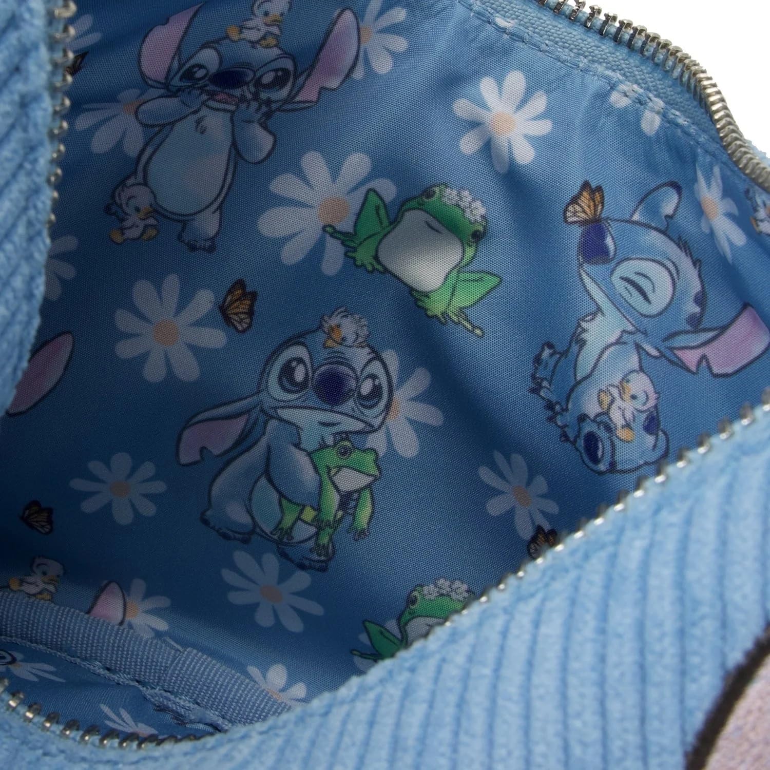 Loungefly Disney Lilo and Stitch Springtime Stitch Daisy Handle Kids Crossbody Bag Multi