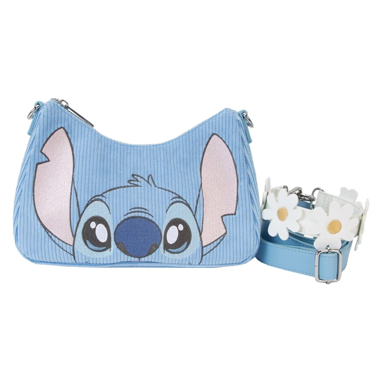 Loungefly Disney Lilo and Stitch Springtime Stitch Daisy Handle Kids Crossbody Bag Multi