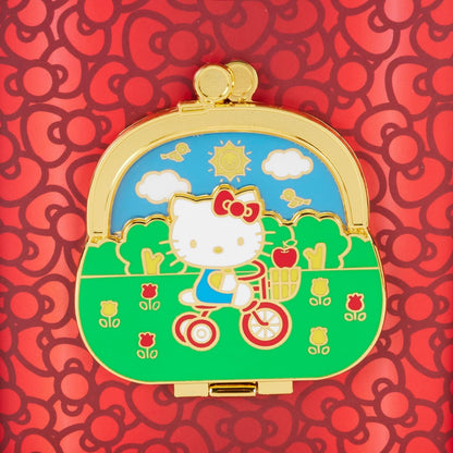 Loungefly Hello Kitty 50th Anniversary Coin Bag 3 Collector Box Pin