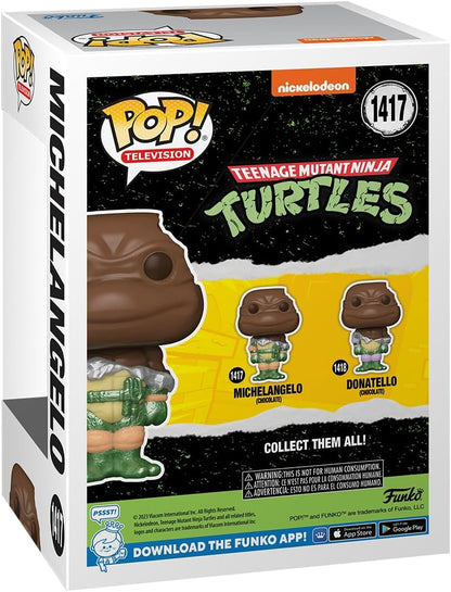 Funko Pop! TV: Teenage Mutant Ninja Turtles - (Teenage Mutant Ninja Turtles (TMNT) ) - Michelangelo - Collectable Vinyl Figure - Gift Idea - Official Merchandise - Toys for Kids & Adults - TV Fans