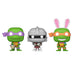 Funko Pocket Pop!: Teenage Mutant Ninja Turtles - Easter Donatello, Shredder, & Michelangelo 3 Count (Pack of 1