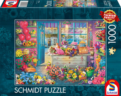 Schmidt Spiele Bunter Blumenladen (1000 Teile), 59764