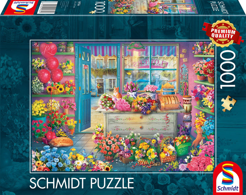 Schmidt Spiele Bunter Blumenladen (1000 Teile), 59764