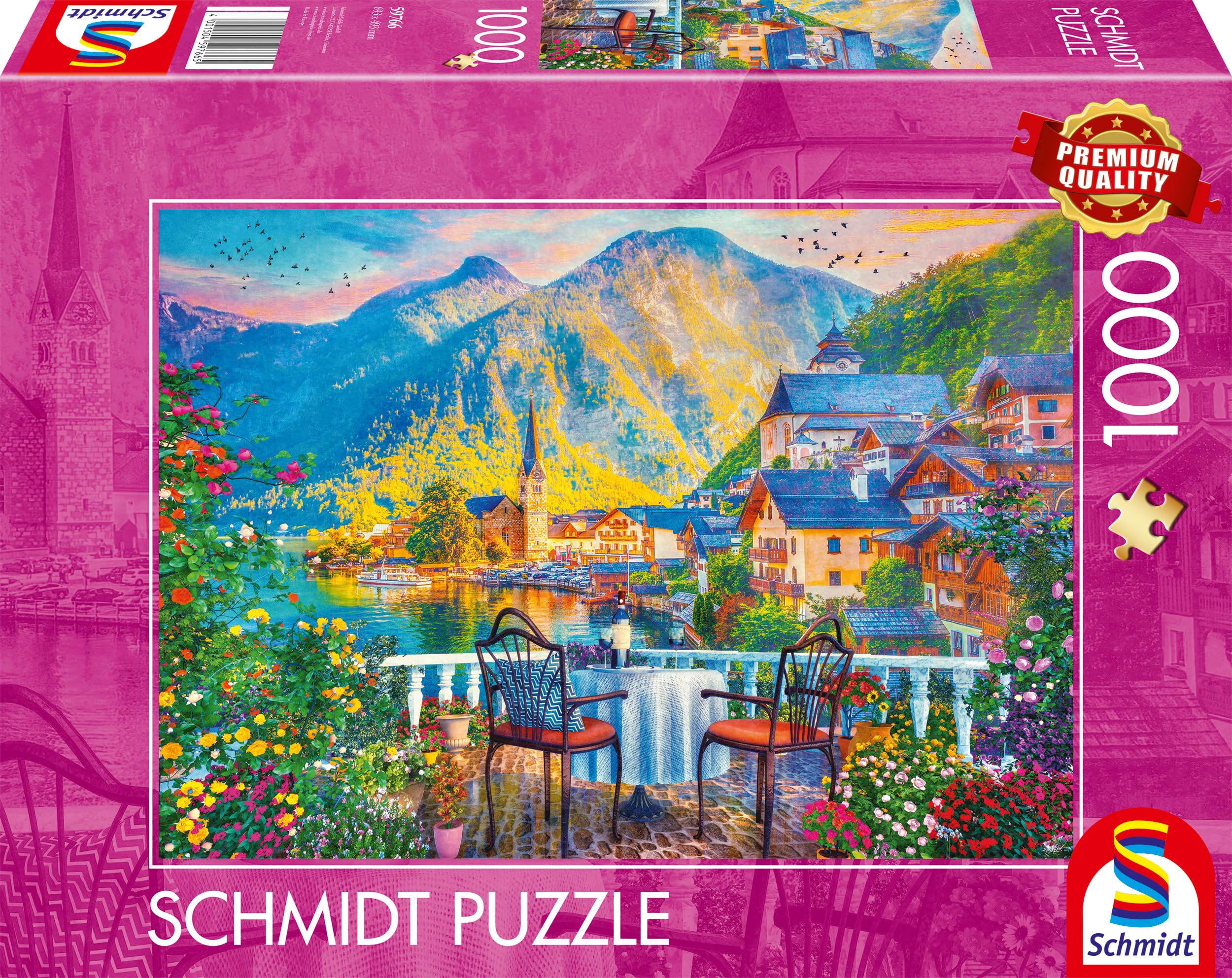 Malerisches Hallstatt (1000 Teile