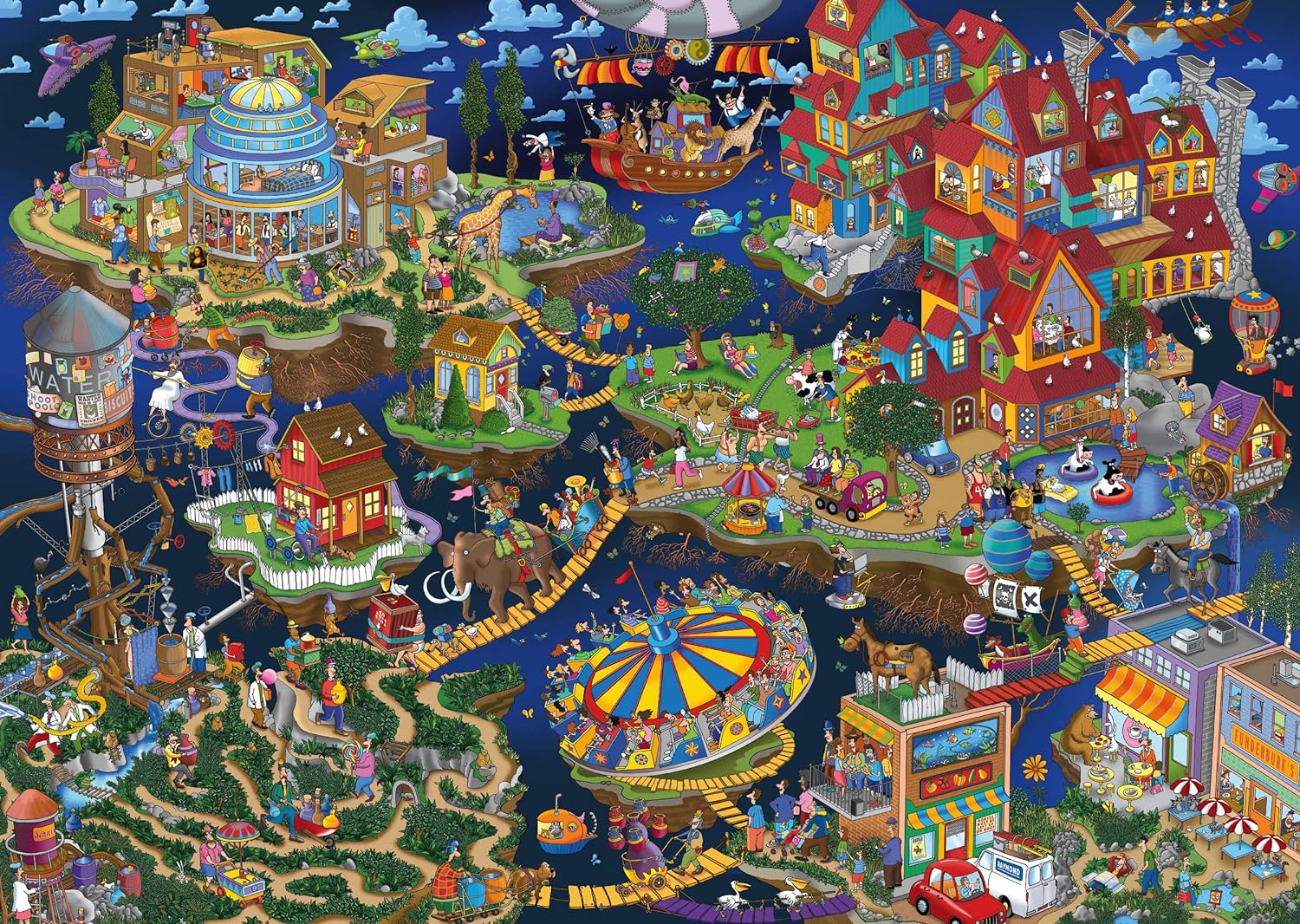 Schmidt CSG59968 Puzzle, Multicoloured