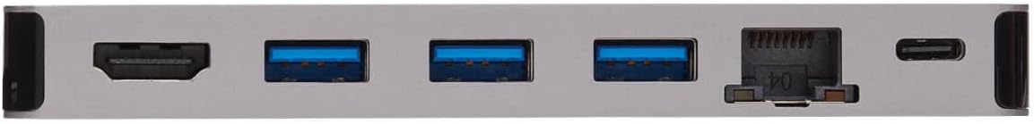 USB-C DOCKING STATION HDMI 4K USB-A/C PD CHARG 3.0USB-C CBLGRY