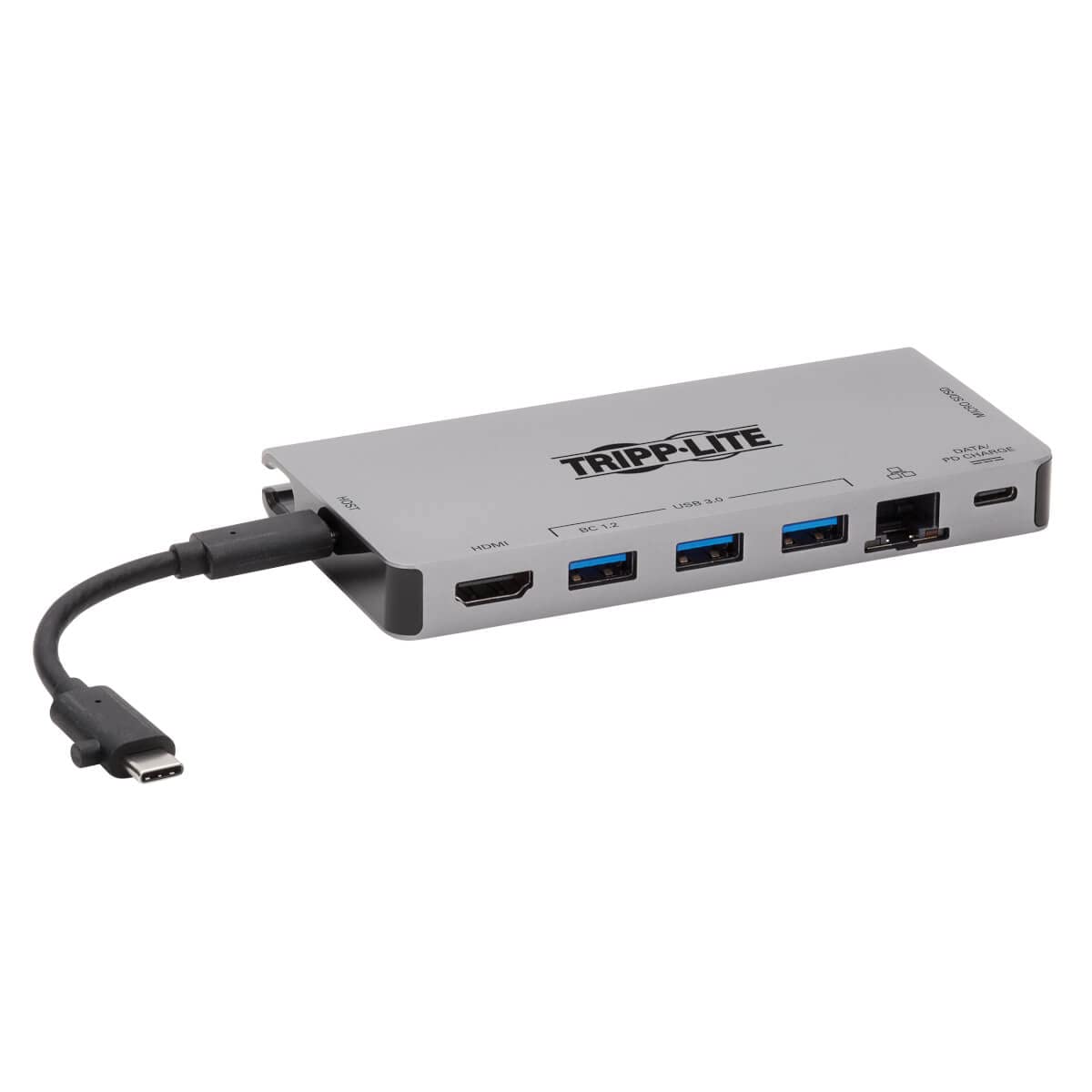 USB-C DOCKING STATION HDMI 4K USB-A/C PD CHARG 3.0USB-C CBLGRY
