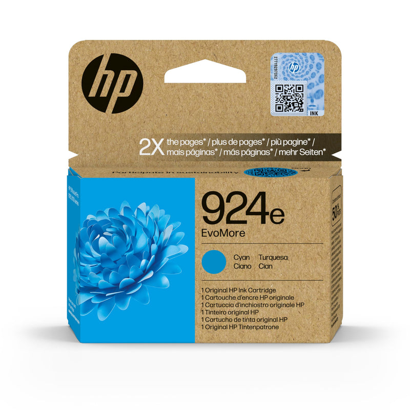 HP Ink No 924e Cian (4K0U7NE