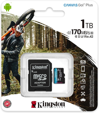 1Tb Msdxc Canvas Go Plus 170R A2 U3 V30 Card + Adp