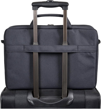 Port Designs Sydney Top Loading Shoulder Bag Case for 13.3/14-Inch Laptops with Smartphone Tech Accessories Pocket and Adjustable Shoulder Strap
