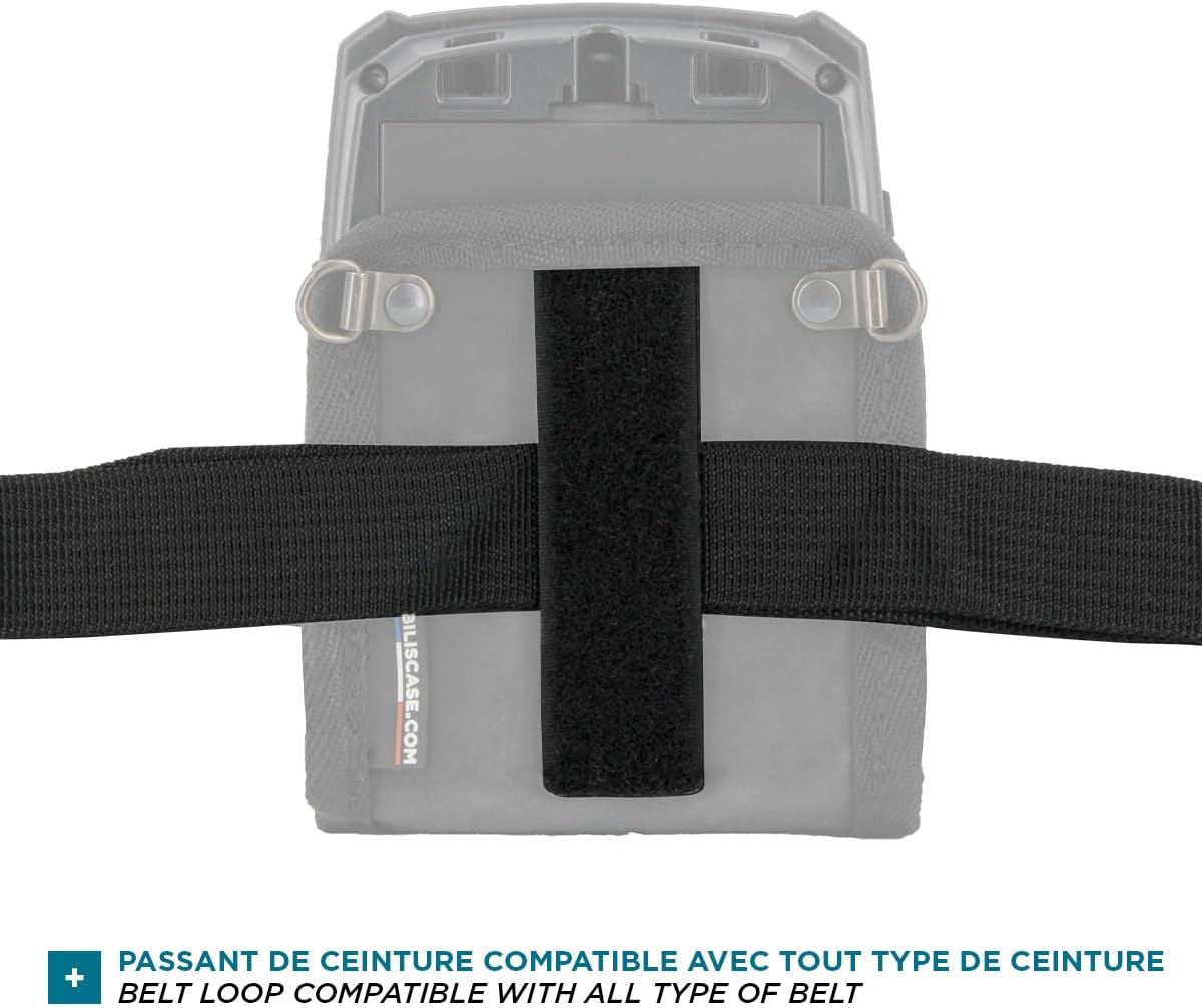 Universal Soft Case for Mobile Printers with Shoulder Strap - Size S - Maximum Device Dimensions 5 x 15 x 8 cm