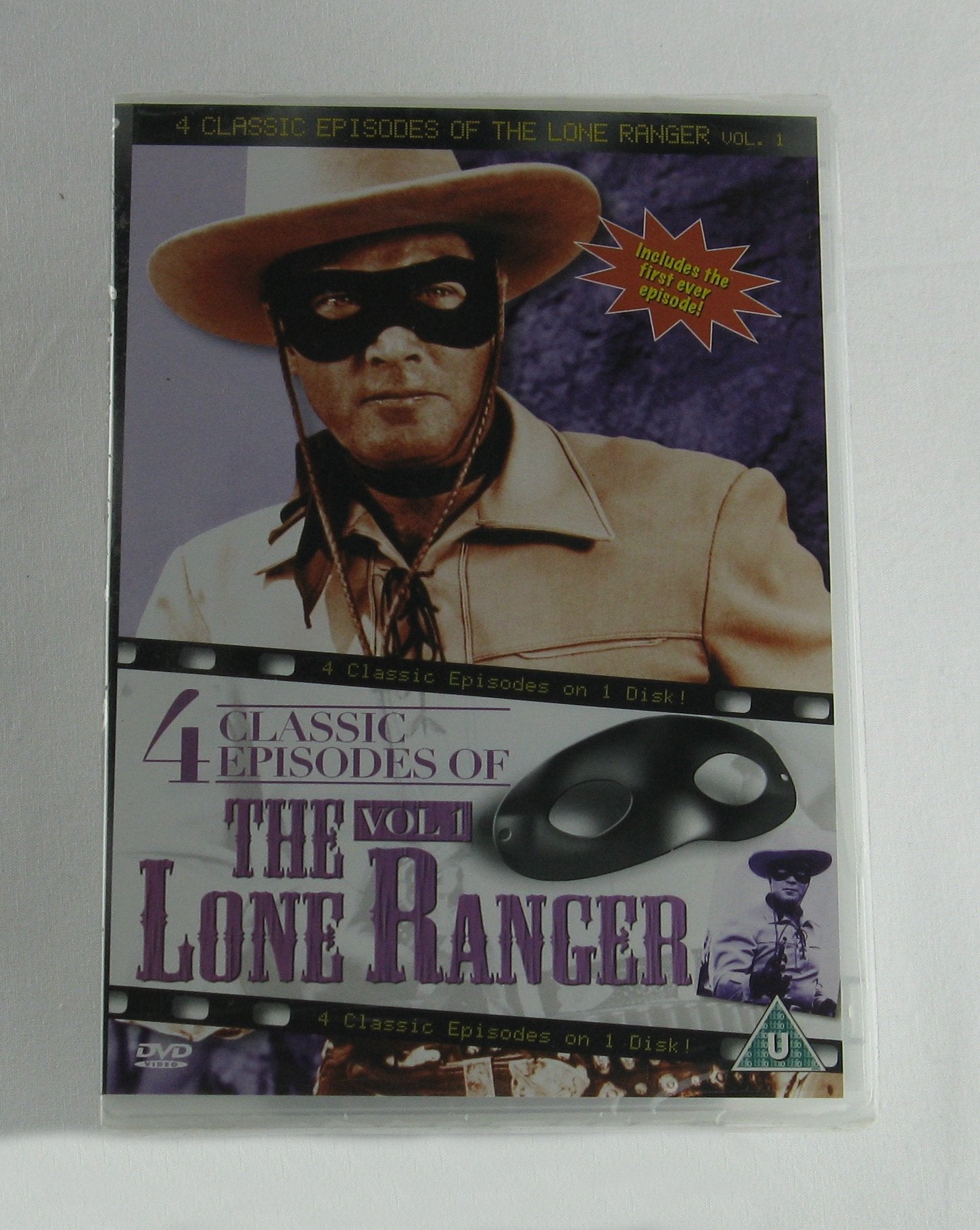 Lone Ranger - 4 Classic Episodes - Vol. 1 - Enter The Lone Ranger / The Lone Ranger Fights On / The Lone Ranger`s Triump