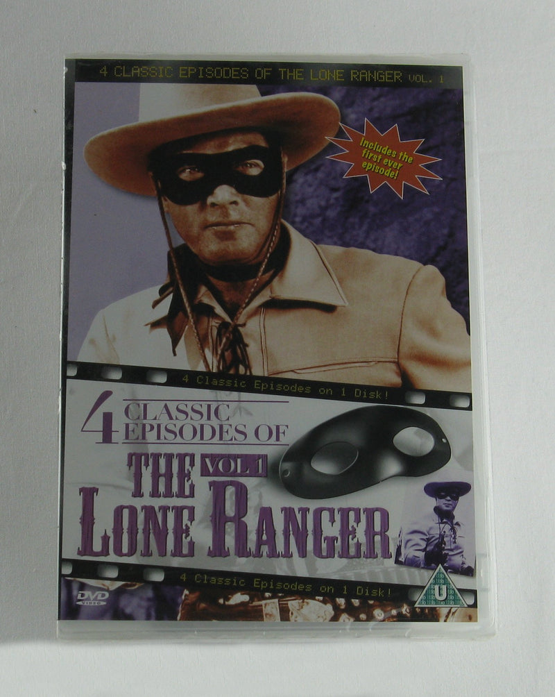 Lone Ranger - 4 Classic Episodes - Vol. 1 - Enter The Lone Ranger / The Lone Ranger Fights On / The Lone Ranger`s Triump