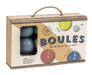 Professor PUZZLE Great Garden Games Boules Set - Plastic Garden Boules/Petanque Game - Outdoor Games/Garden Games set- 6 Balls & 1 Jack.