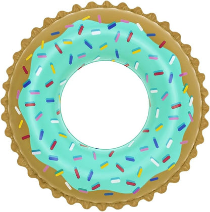 Aufblasbarer Schwimmring Sweet Donut 91 cm Blue