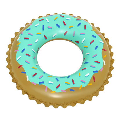 Aufblasbarer Schwimmring Sweet Donut 91 cm Blue