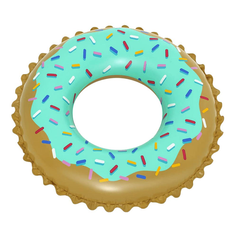 Aufblasbarer Schwimmring Sweet Donut 91 cm Blue