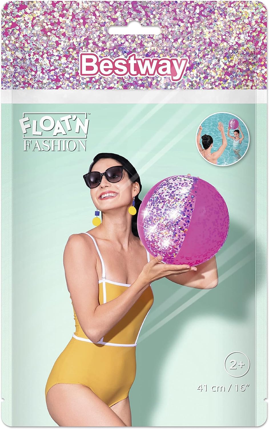 Bestway 31050-4 Glitter Fusion Beach Ball