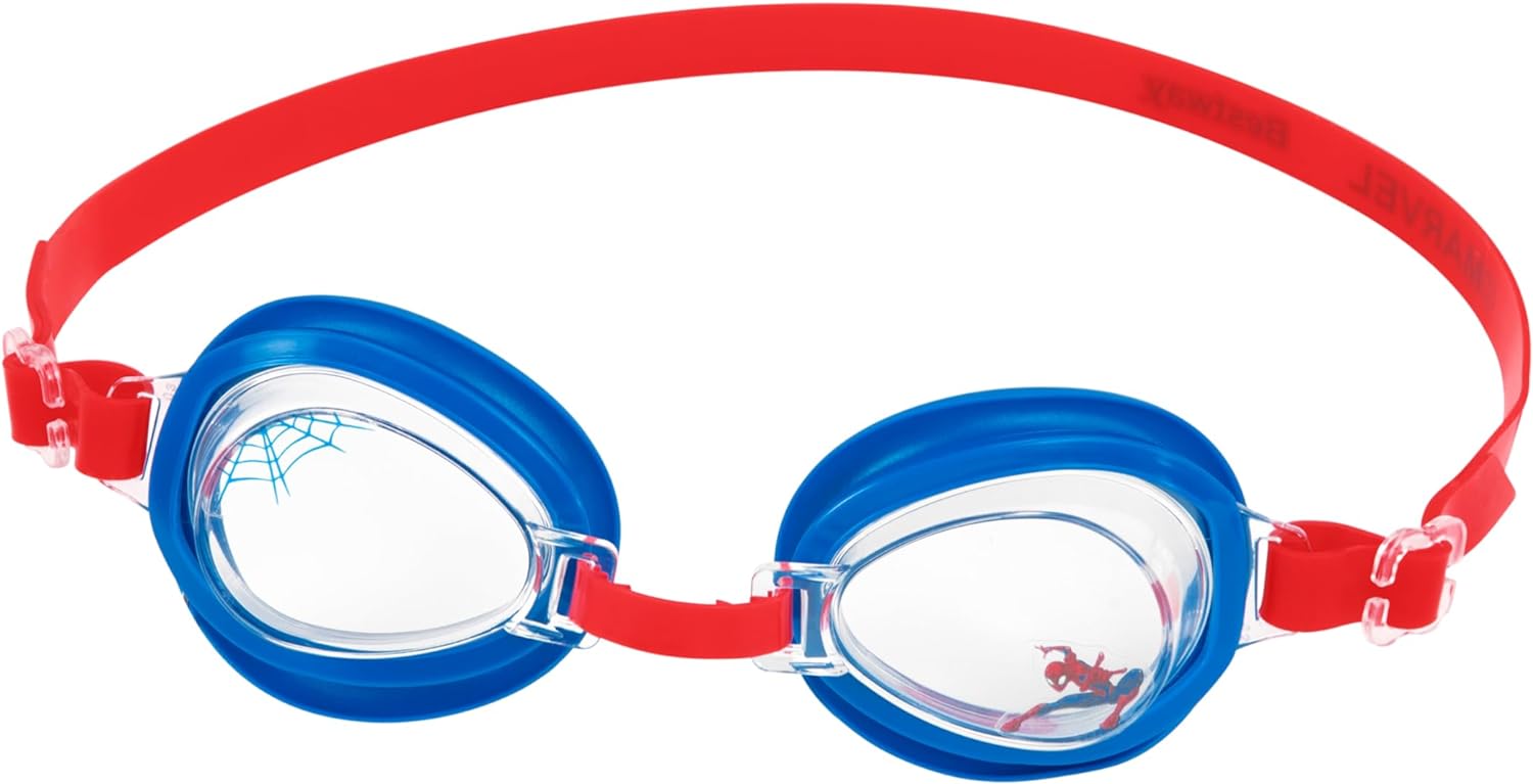 Bestway 98019 Occhialini da nuoto Marvel Spider-Man Essential, 3+ anni