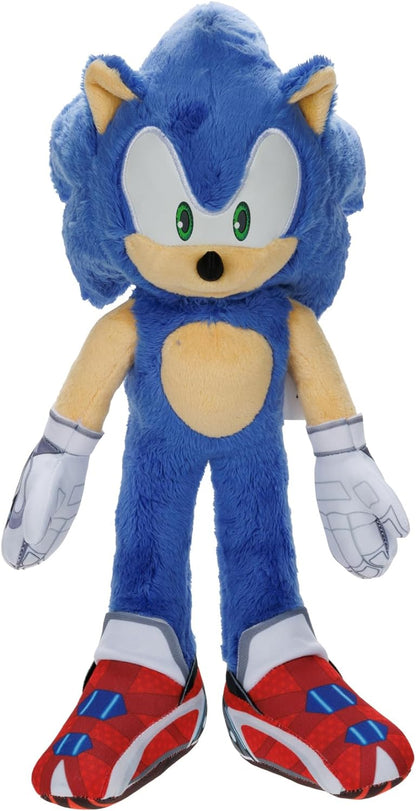 Sonic Prime Sonic The Hedgehog 13” / 33 cm Plush Figure Doll Stuffed Animal With Super Soft Touch. Perfect Cuddle Buddy For All Fans For Any Age!