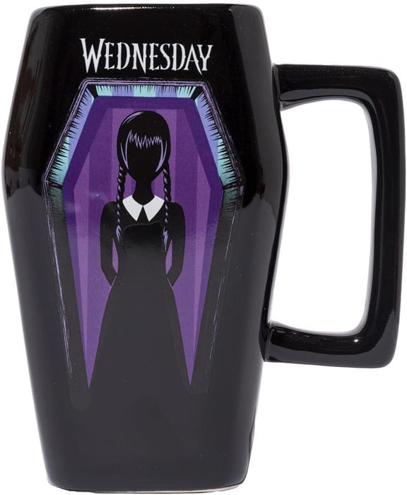 Wednesday Coffin Shaped Mug