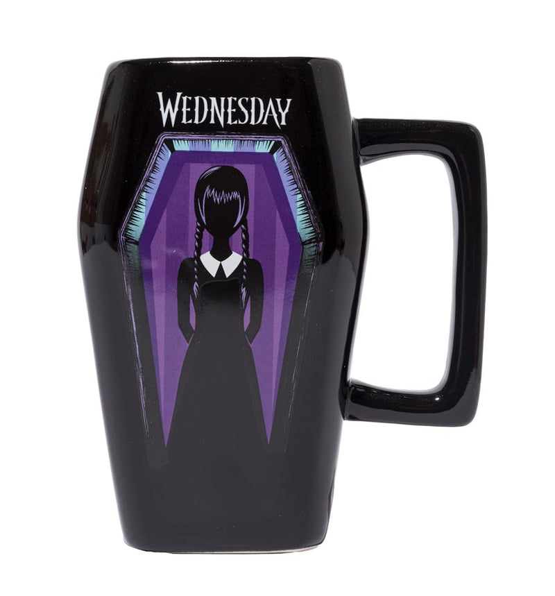 Wednesday Coffin Shaped Mug