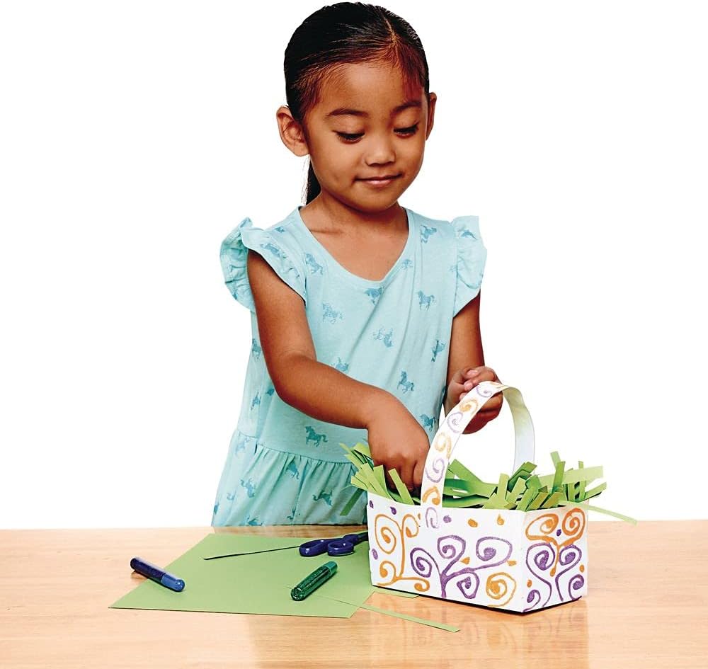 Craft Paper Baskets, Set of 20, Make Your own Paper Baskets by Folding, no Glue or Tape Needed, Paper Craft, Fun Paper Craft, Craft for Kids