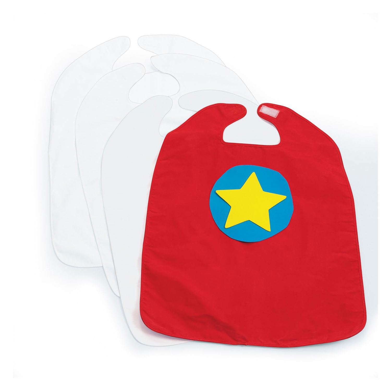Colorations KRYPTON Decorate Your Own Action Cape (Pack of 6)