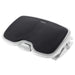 Kensington Adjustable Ergonomic Memory Foam Foot Rest - SoleMate Comfort under desk foot rest for improved posture, siatica and orthopedic relief - Grey/Black (56153) Plastic Solemate Comfort