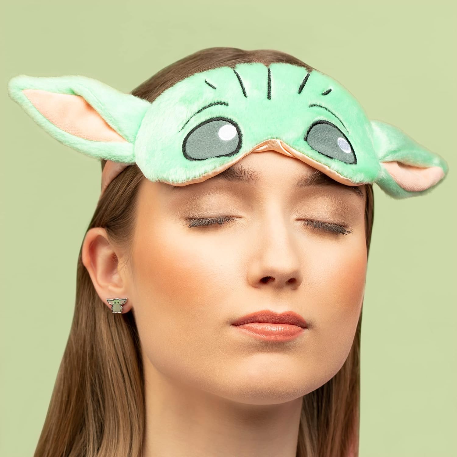 Disney - The Mandalorian Grogu The Child Green Sleep Mask