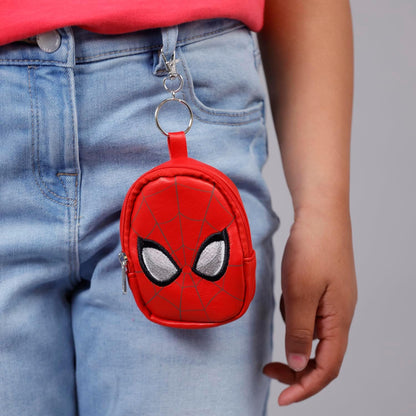 Disney Marvel Spiderman Red Mini Backpack Keychain