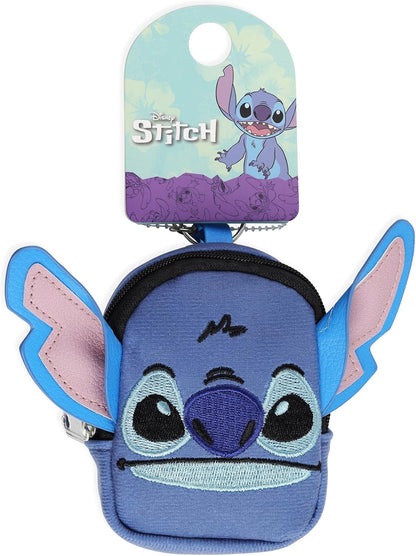 Disney Stitch Blue Mini Backpack Keychain