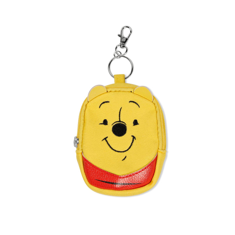 Disney Winnie The Pooh Yellow and Red Mini Backpack Keychain