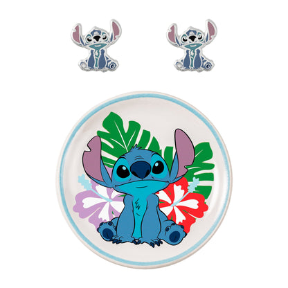 Disney Lilo and Stitch Earrings and Trinket Tray Set SF00678L.PH