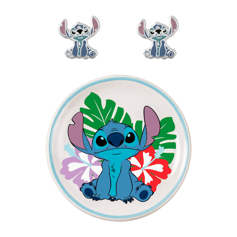 Disney Lilo and Stitch Earrings and Trinket Tray Set SF00678L.PH