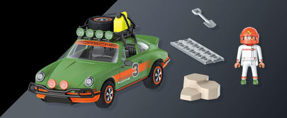 Playmobil 71436 Porsche 911 Carrera RS 2.7 Off-Road Edition, thrilling rides through any terrain, with various functions, collectible car or play sets suitable for children ages 5+