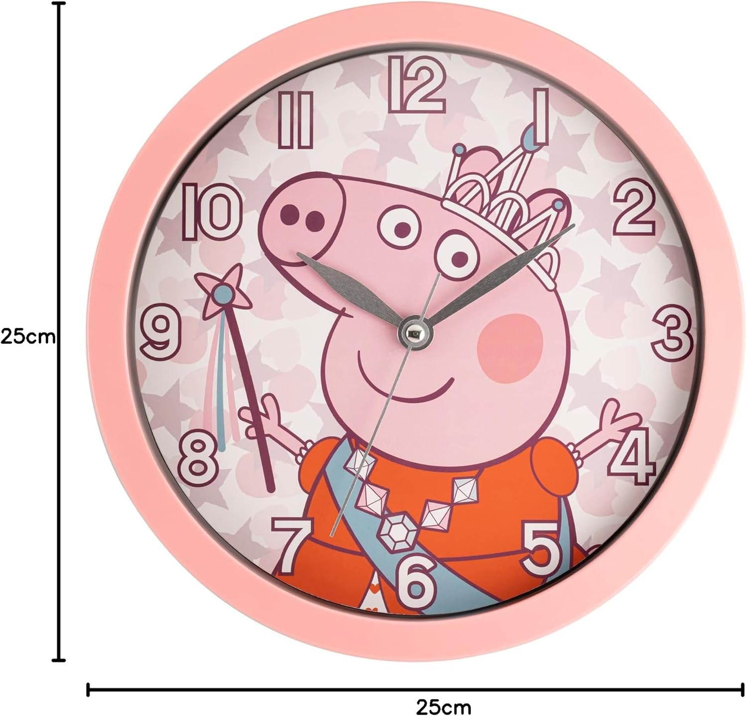 Disney Winnie The Pooh Yellow Wall Clock WP3014