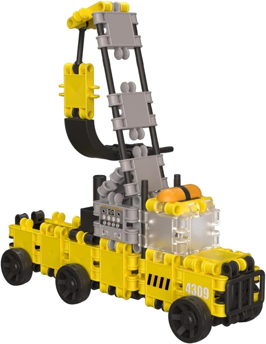 Clics Builders Edition- Construction Toys for Kids Ages 3+ Creative Educational 123 Piece Set Building Blocks for Girls and Boys Montessori STEM Toys Durable Toys