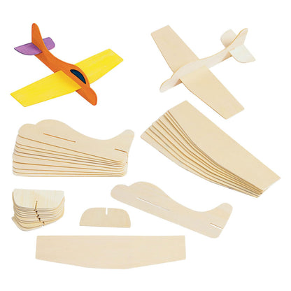 Colorations - Colorations - Houten Modelvliegtuigen Maken Set van 12