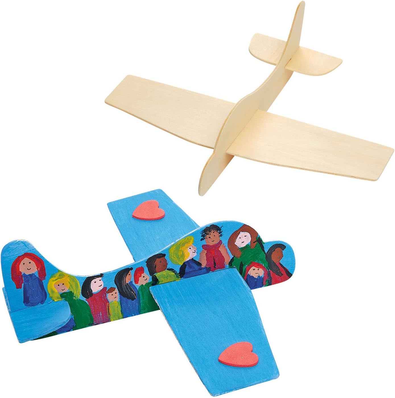 Colorations - Colorations - Houten Modelvliegtuigen Maken Set van 12